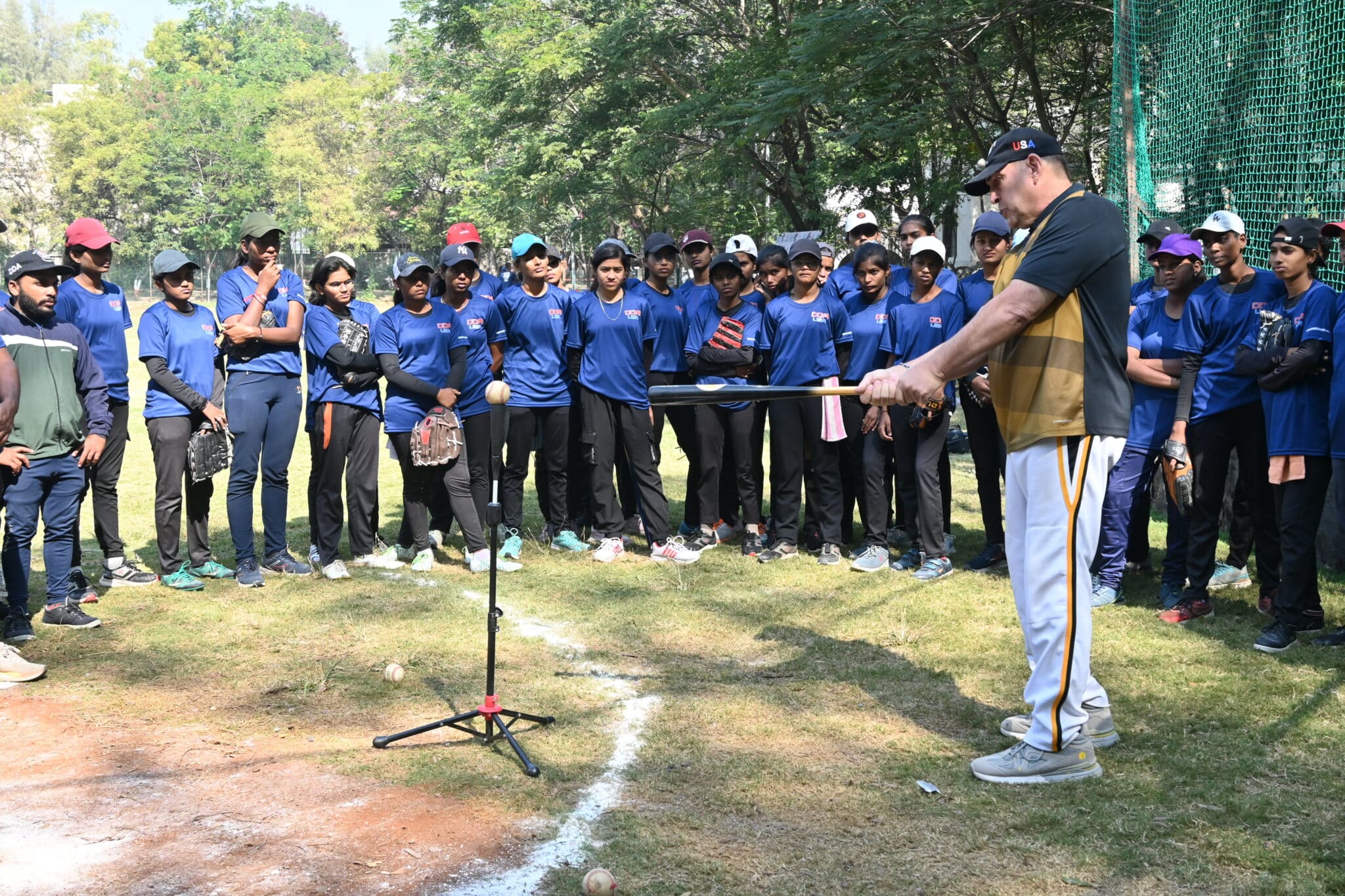 Kopargaon Camp - Player interaction